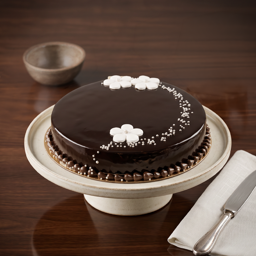 Chocolate Coated Cake