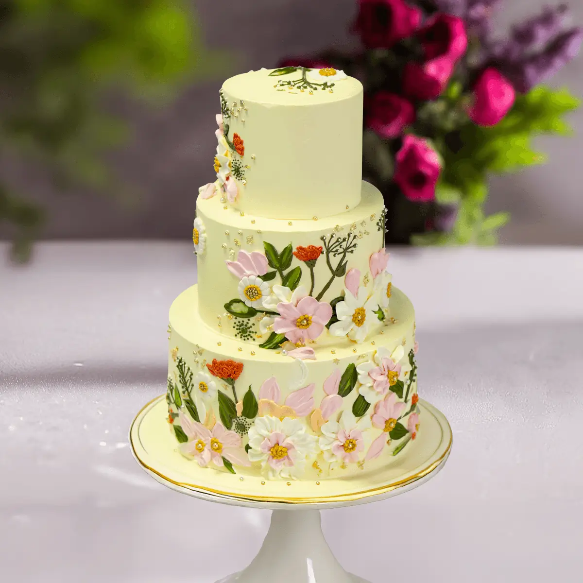Flora Luxe Cake