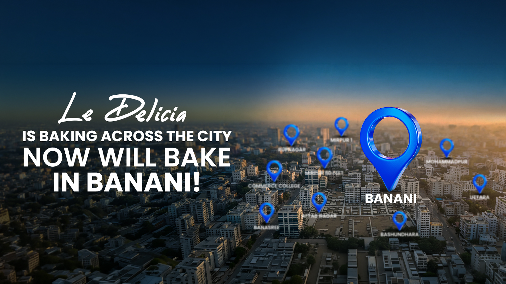 Le Delicia hero banner