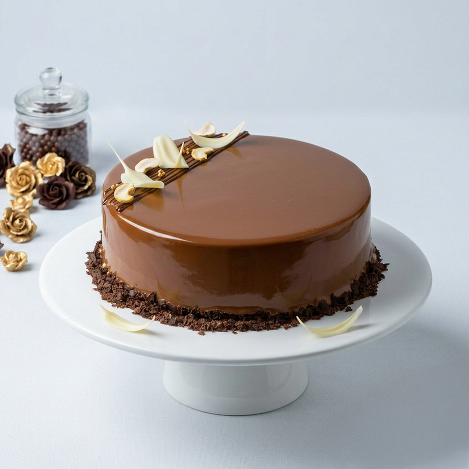 Rich Chocolate Fudge Cake
