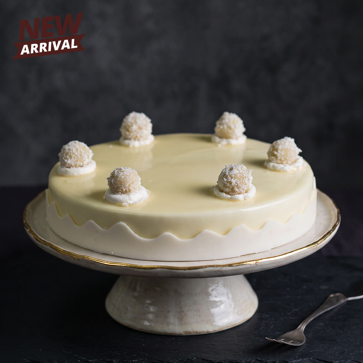 Vanilla Truffle Cake