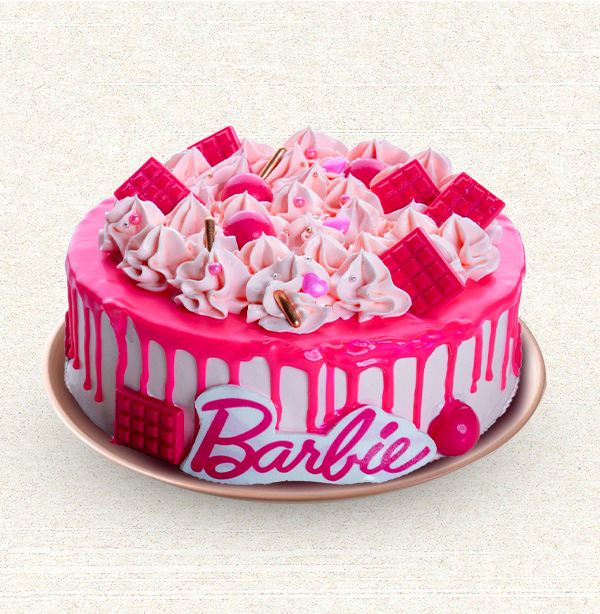 Stylish Barbie Chocolate Cream Cake 1Kg - Kalpa Florist